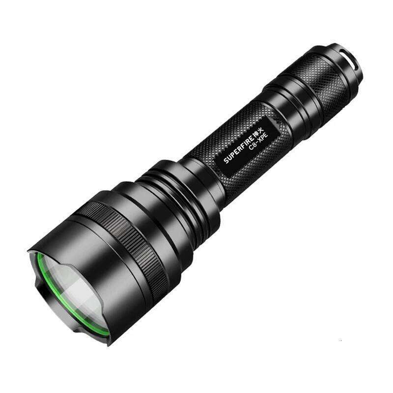 Waterproof Outdoor Led Rechargeable Security Patrol Portable Self-Defense Multi-Functional Bright Flashlight Z260301