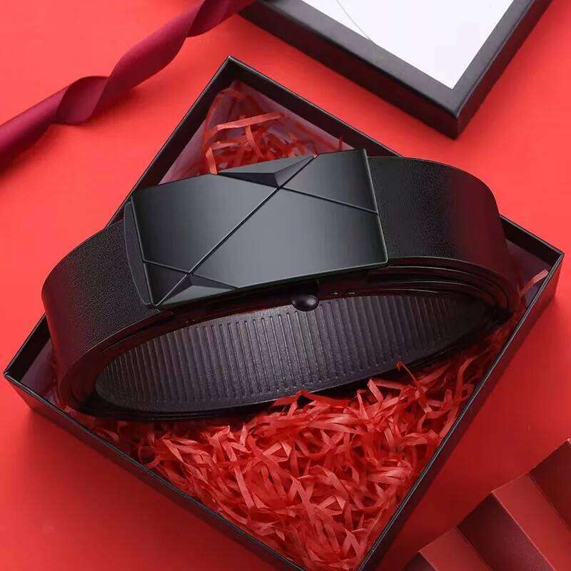 2025 New Men's Business Alloy Automatic Buckle Fashion Luxury Jeans Belt PU Leather High-Quality Straps S260228