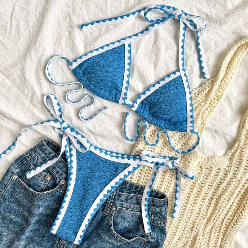 New Sexy Bikinis 2026 Swimsuits Women's Swimwear Push Up Female Beach Swim Wear Bathing Suits Brazilian Bikini Set Pool Bather Z260301