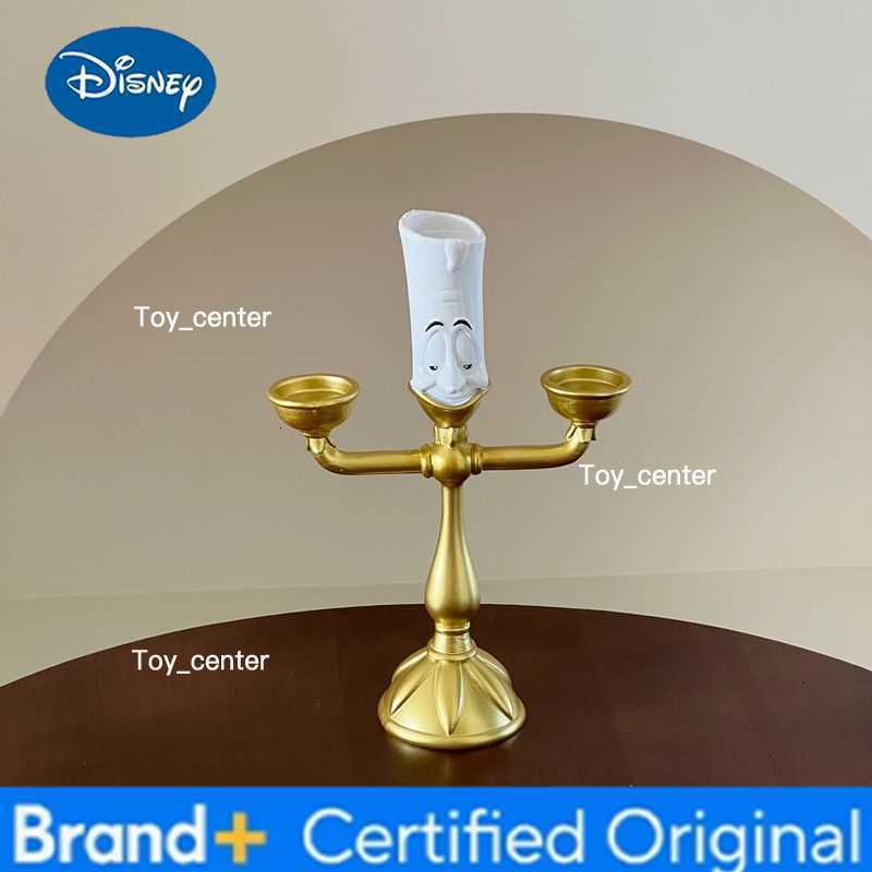 Disney Animated Beauty and the Beast lumiere Candlestick Decorative Ornament with Handmade Gift Creative Gift Resin Ornament H260302