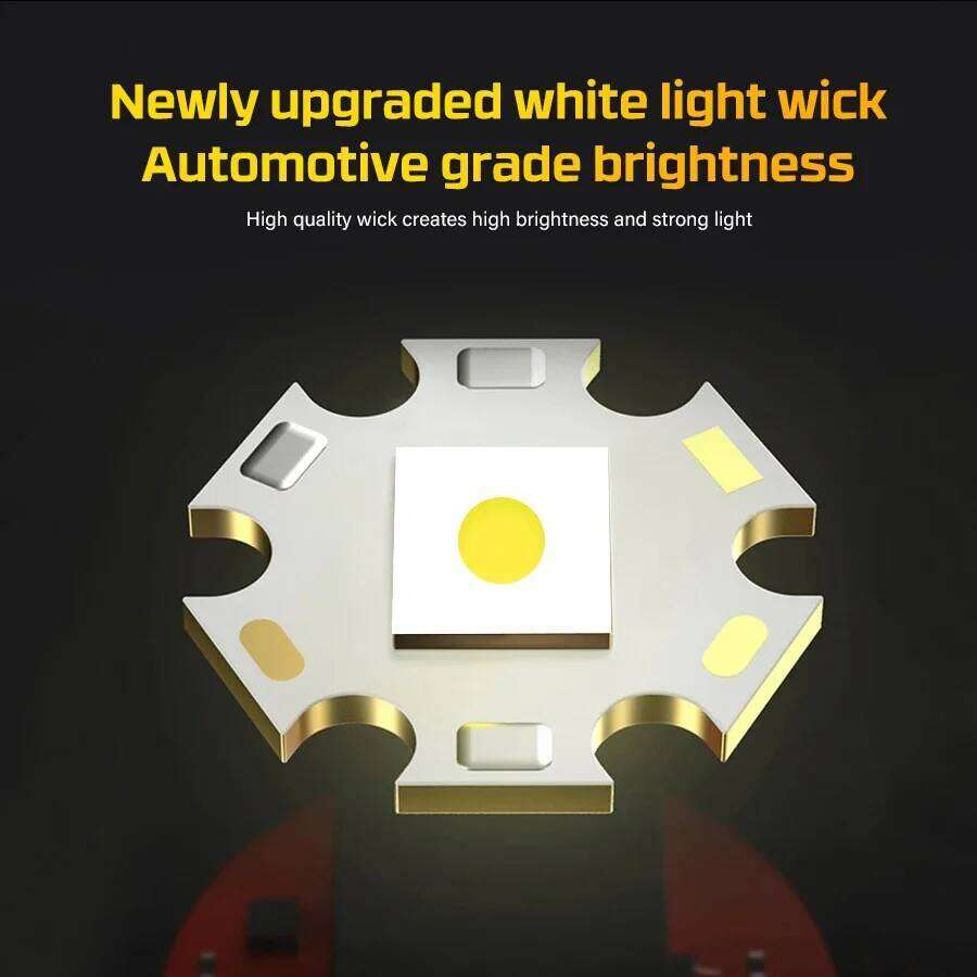 Powerful LED Flashlight Usb Rechargeable Portable Torch Built-in 18650 Battery 5 Mode Lighting Outdoor Emergency Camping Lantern Z260301