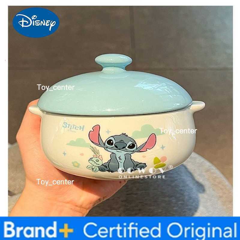 Disney Zootopia2 Judy Nick Instant Noodle Bowl Ceramics Stitch Tableware Kitchen Supplies Thermostability Gifts for Girls H260302