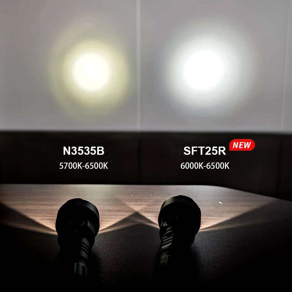 Wurkkos TS12 Mini 14500 Rechargeable EDC Flashlight 1050LM Throw 432M SFT25R LED IP68 Waterproof Magnetic Tail Torch with Bezel Z260301