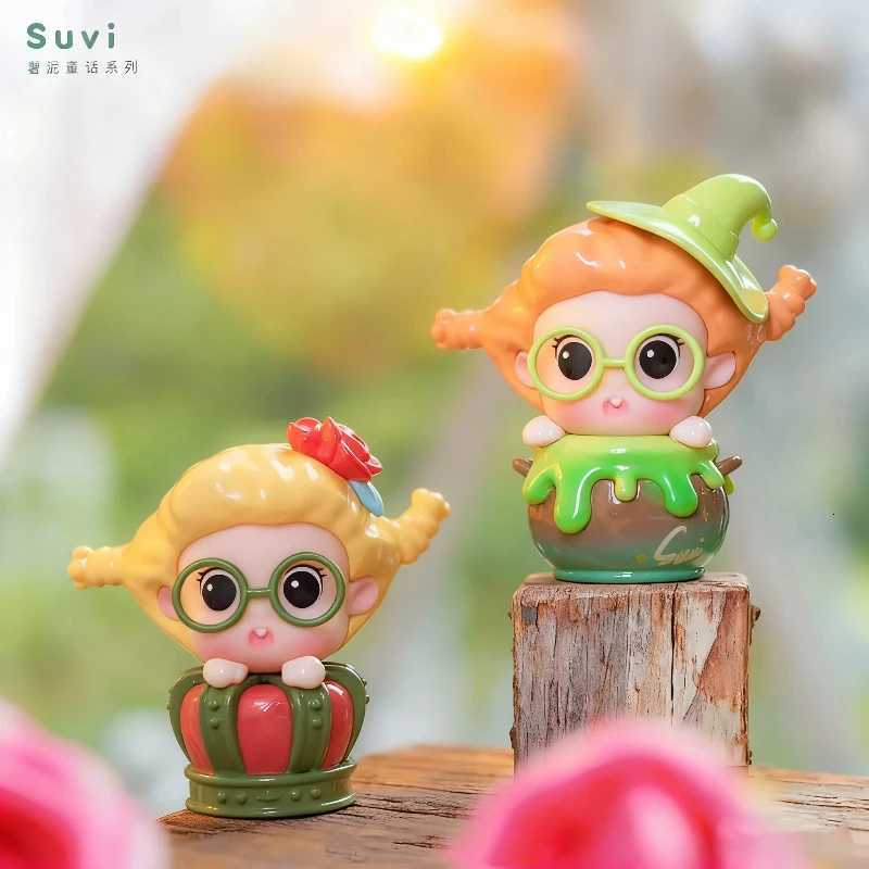 CQTOYS Suvi Fairy Tale Adventure Series Blind Box 20 Styles Cute Mini Figures With Flocked Craft Trendy Toy Home Decor Girl GiftT260302