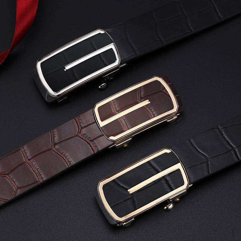 High Quality Men's Casual Leather Belt Fashion Authentic Business Luxury Brand Genuine Classic Exquisite Famous Ceinture Homme S260228