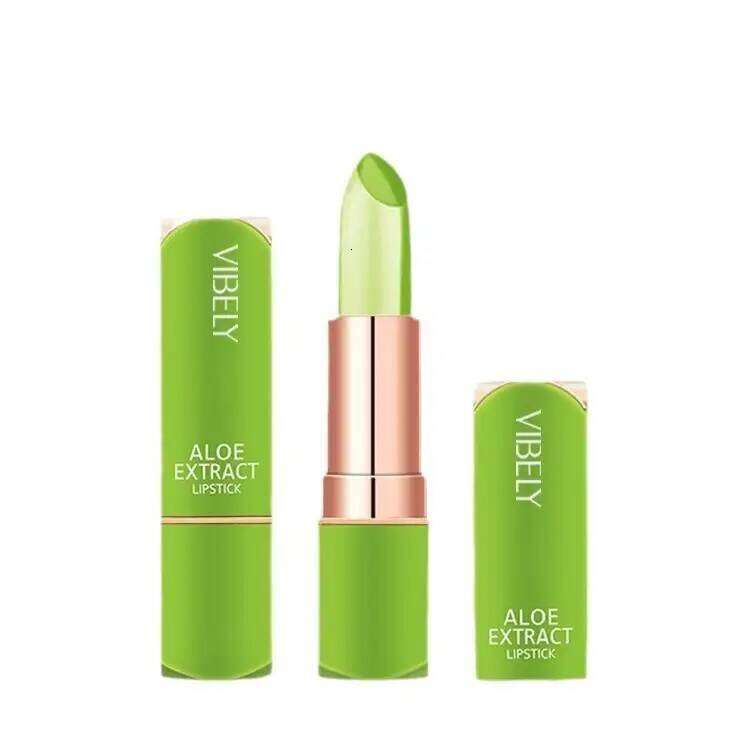 VIBELY 7 Color Mood Changing Lip Balm Natural Aloe Vera Long Lasting Moisturizing Lipstick for Women Color-Shifting Makeup H260302