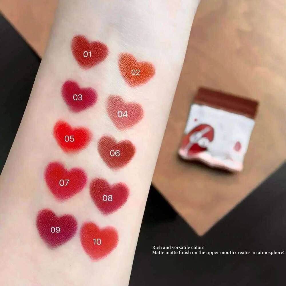 Mini Size Coco Lipstick Set 10 Shades Velvet Matte Finish Waterproof Nude Lip Glaze Beauty Makeup Kit H260302