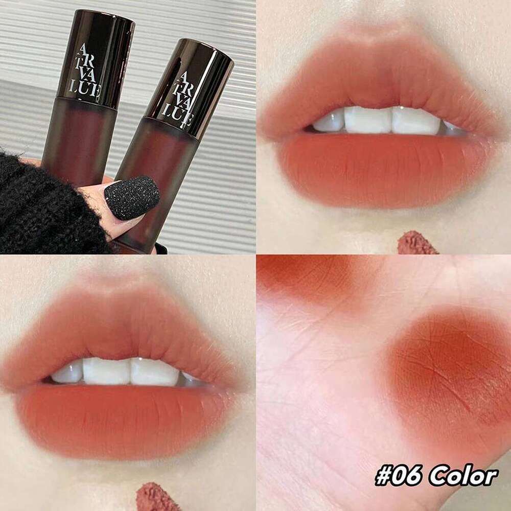 Matte Velvet Liquid Lipstick Lasting Lipgloss Tint Waterproof Sexy Red Orange Lips Makeup For Women Lip Glaze Korean Cosmetics H260302