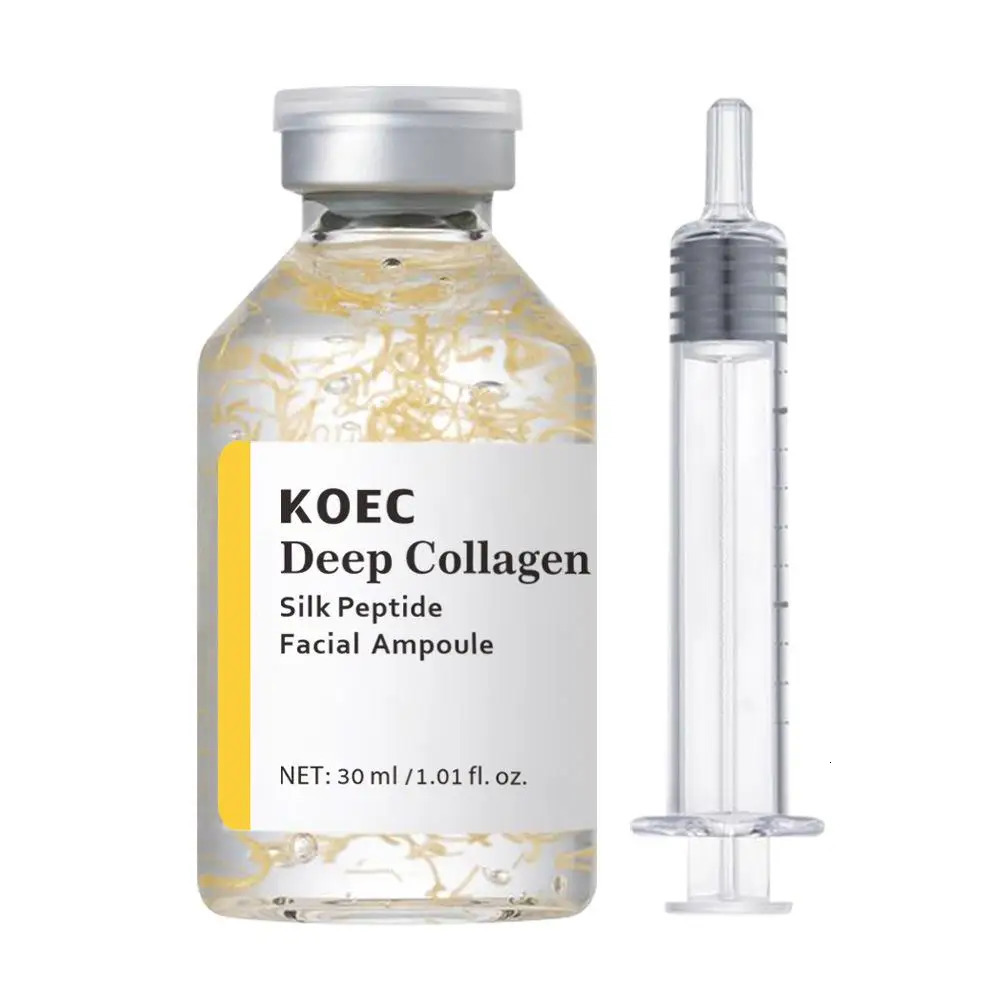 KOEC Deep Collagen Silk Peptide Ampoule 30ml Korean Aging Intensive Skin Serum 260302 - view 7