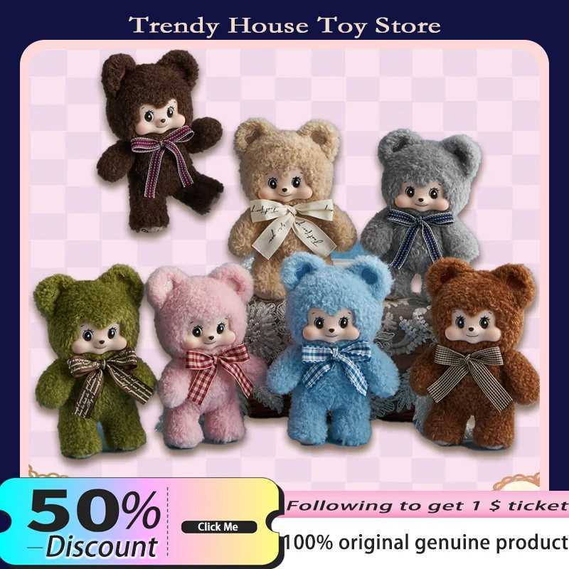 New Pezzy Bears Gift Series Blind Box Cute Pezzy Bear Doll Cartoon Room Decor Toys Collectible Model Mystery Box Surprise GiftsT260302