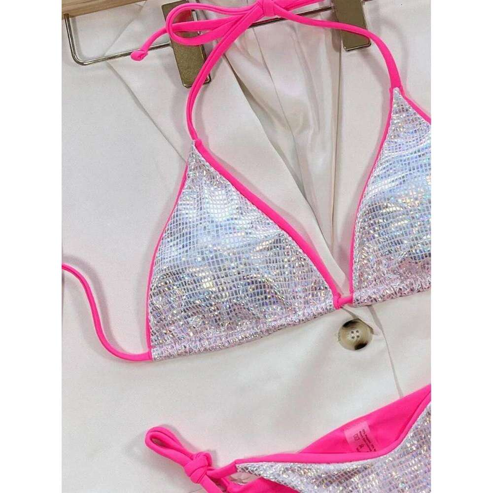 European and American style women's sexy split swimsuit beach vacation Hot spring bikini set Z260301