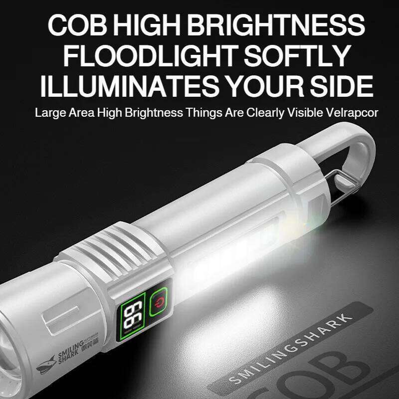 Flashlight Range Super Bright Rechargeable Long Lasting Outdoor Lighting Z260301