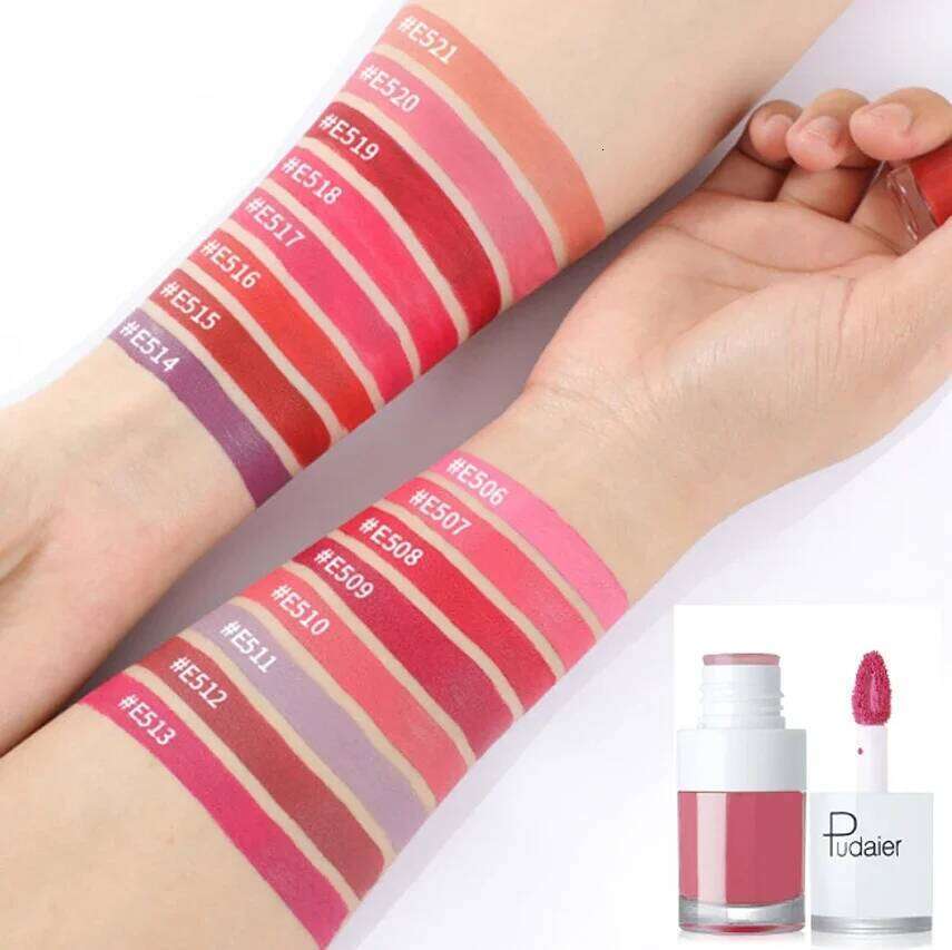 Free Shiping Velvet Matte Liquid Lipstick Makeup Lasting Colorfast Non-stick Cups Glaze Lip sticks Gloss Cosmetics H260302