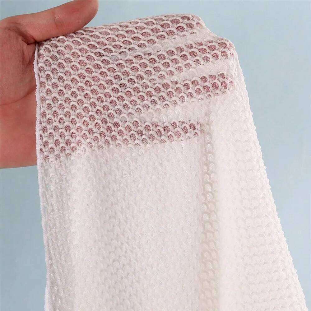 Solid White Mesh Cover Up 4 Piece Bikinis Set Swimwear Sexy Swimsuit Women Bather Halter String Triangle Micro Bikini Thong 2025 Z260301