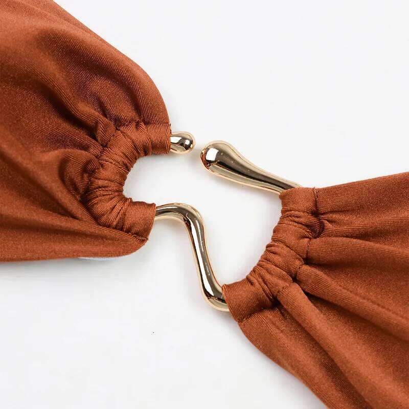 Sexy Halter Micro Bikini 2024 Women Swimsuit Solid Swimwear Thong Bikinis Set Brazilian Beach Wear Bathing Suit Biquini Female Z260301