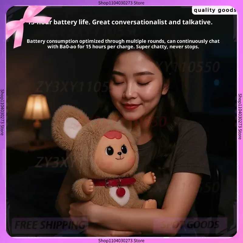 Doll Educational Companion Chat Intelligent Soothing Emotional Dialogue Doll Toy Holiday Christmas GiftT260302