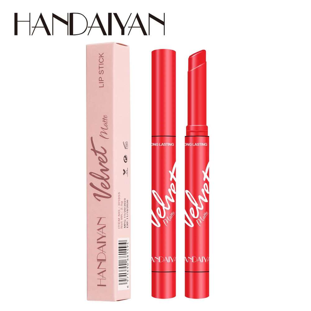 HANDAIYAN 8 colours velvet is not easy to take off matte moisturizing colour lipstick H260302
