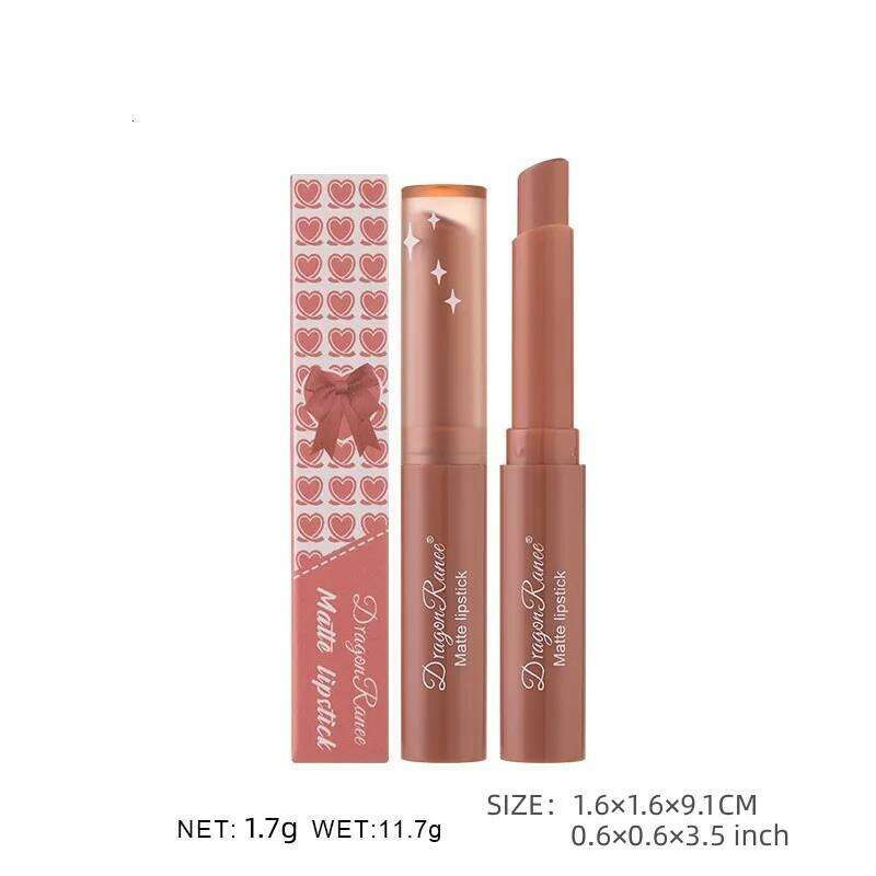 Velvet Matte Silky and Delicate Makeup Effect Long-Lasting Lip Gloss Waterproof Complexion-Enhancing Lipstick H260302