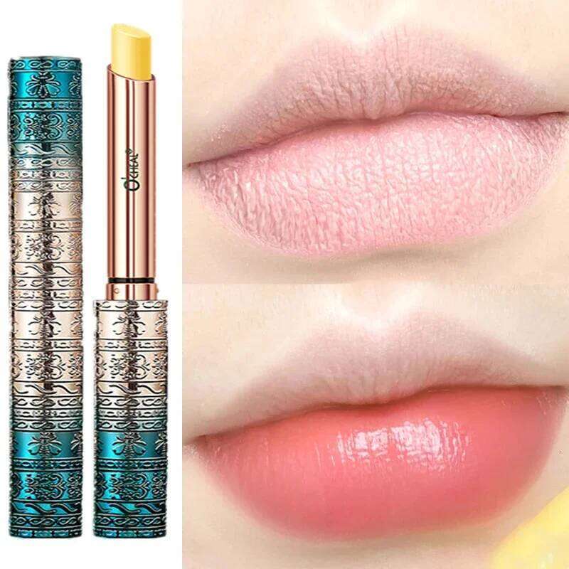 Color Mood Changing Lip Balm Long-Lasting Moisturizing Natural Aloe Vera Nouritious Anti Aging Lipstick Lips Makeup Comestics H260302