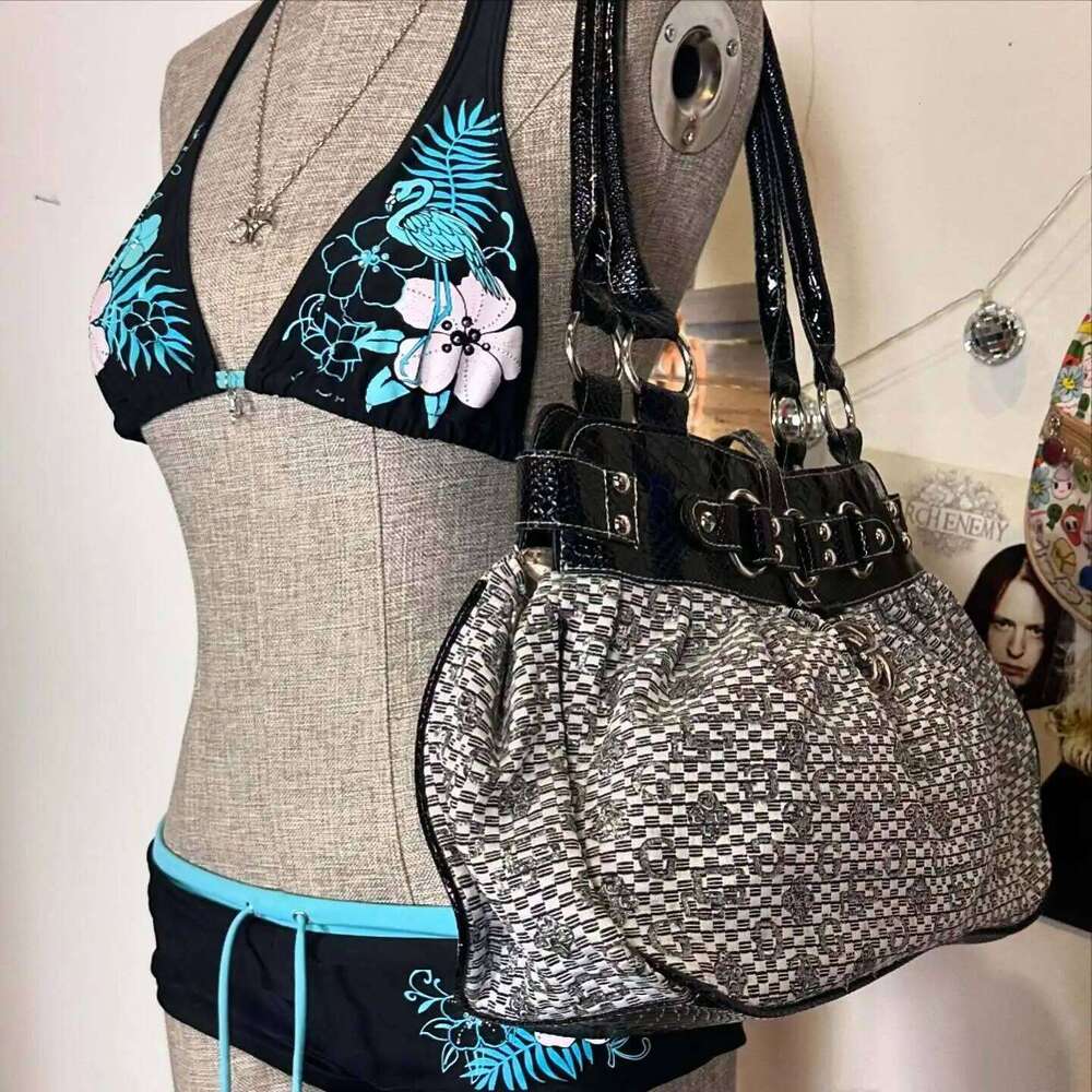 S - XL New Sexy Leopard Halter Female Swimsuit Women Two-pieces Bikini Set Shorts Bather Bathing Suit Swimwear Z260301