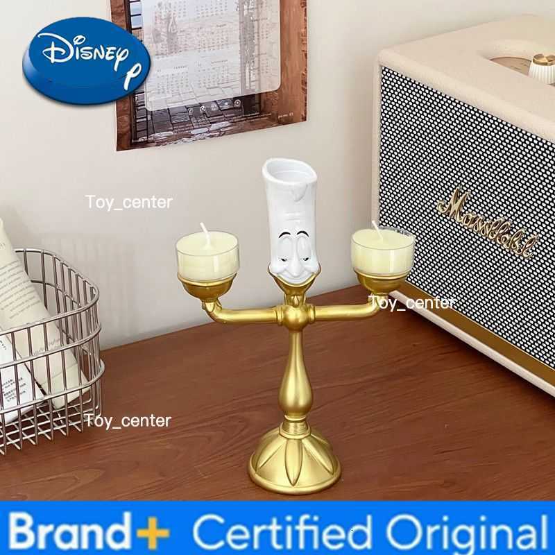 Disney Animated Beauty and the Beast lumiere Candlestick Decorative Ornament with Handmade Gift Creative Gift Resin Ornament H260302