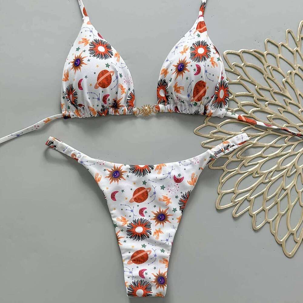 Sexy Push Up Bikini Set Leopard Print Biquinis Women Swimsuit 2-piece Triangle Thong Bathing Suit Holiday Gathering Swimwear Z260301