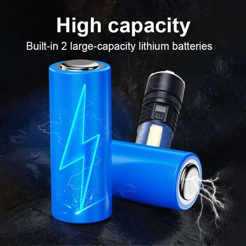 Most Powerful LED 1000000LM Portable Lamp Super Bright Tactical Flashlight Rechargeable Lights For Camping Hunting Z260301