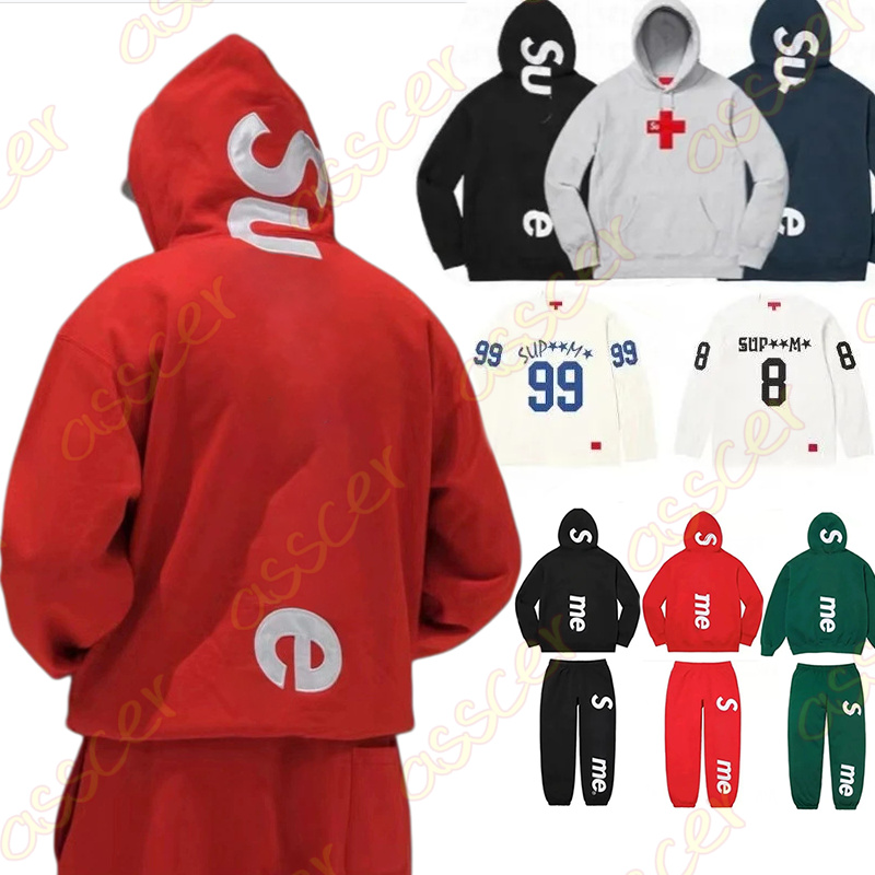 2026 New t shirt designer shirt mens hoodies Men Tracksuits supremely sweatpants Letter Print designer clothes Version Clothing Loose Tees Tops casual hip hop tees