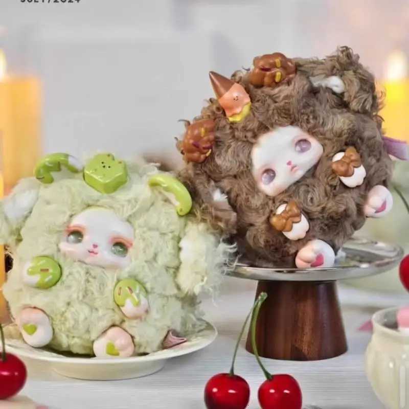 LOLOAN Confession Dessert Series Blind Box Cute Plush Dolls Figure Pendant Toys Trendy Doll Ornament for Girls Birthday GiftT260302