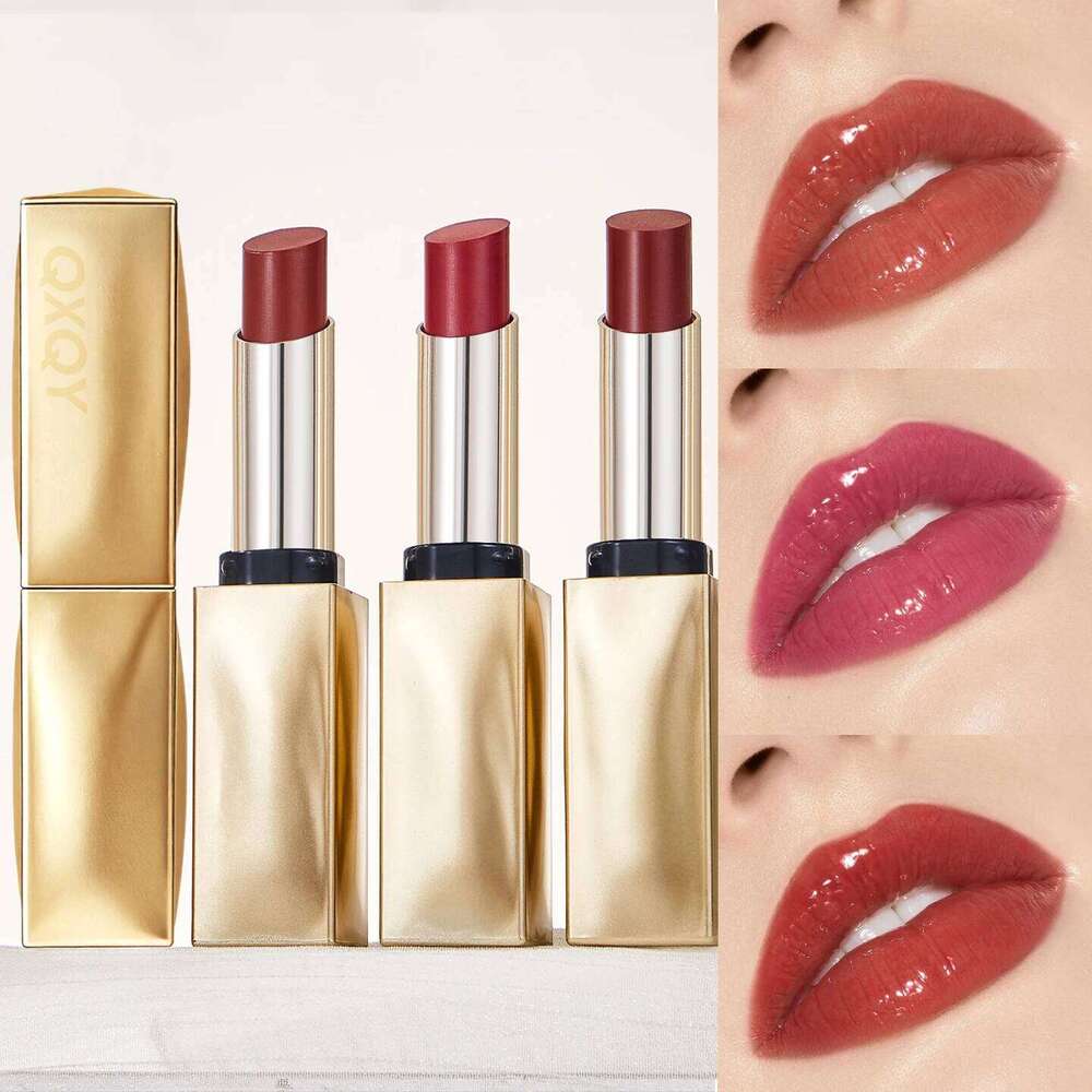QXQY Water Glow Lipstick - Hydrating, Rich, and Vibrant, Fits Perfectly on Lips Without Drying Out H260302
