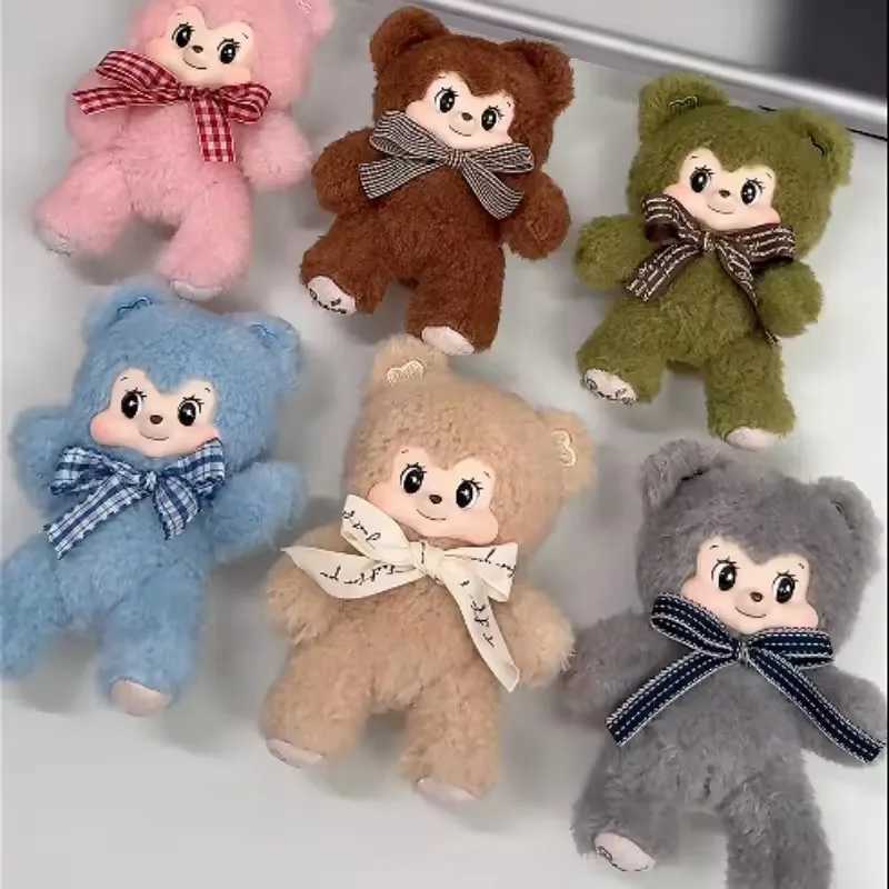 Pezzy Bear Gift Series Blind Box Cute Anime Figure Bear Mystery Box Plush Pendant Vinyl Doll Keychain Decor ToysT260302