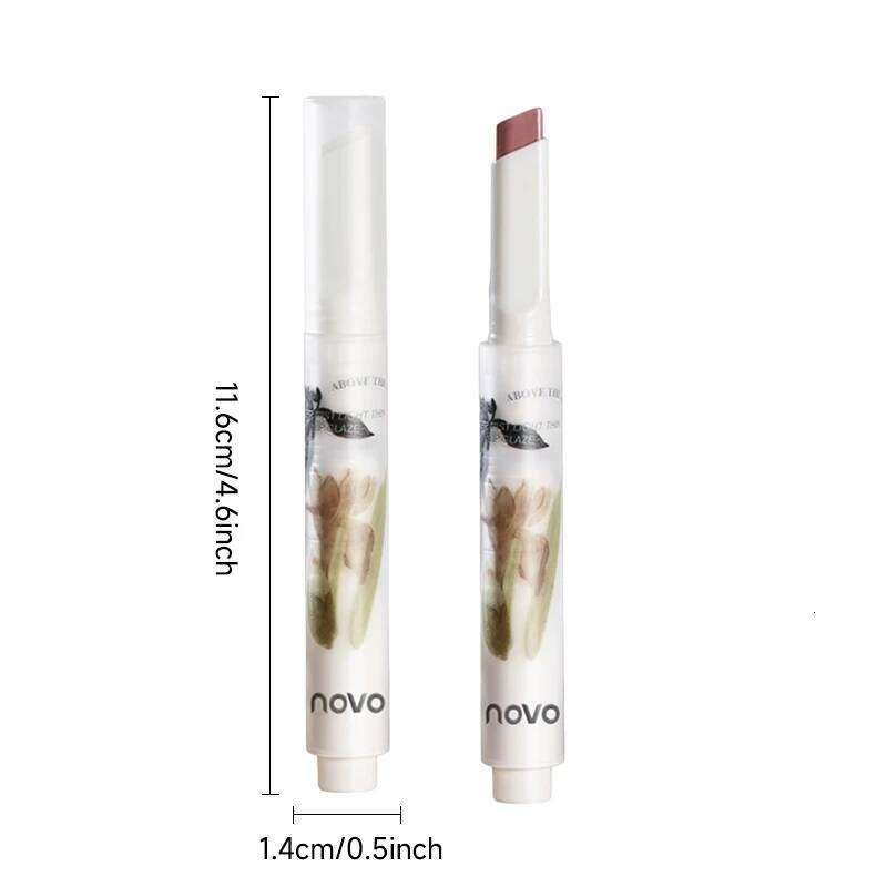Hydrating Berry Shade Glossy Lipstick,Water Glow Lip Gloss,Long-Lasting,Non-Drying,Non-Sticky,Glycerin-Enriched,Vitamin E H260302