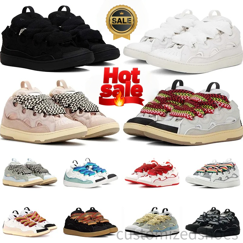 sneakers casual dresses Designer Shoe with box designer shoes sneakers for men women white ivory black leather mens trainers runners chaussure luxury platform shoe