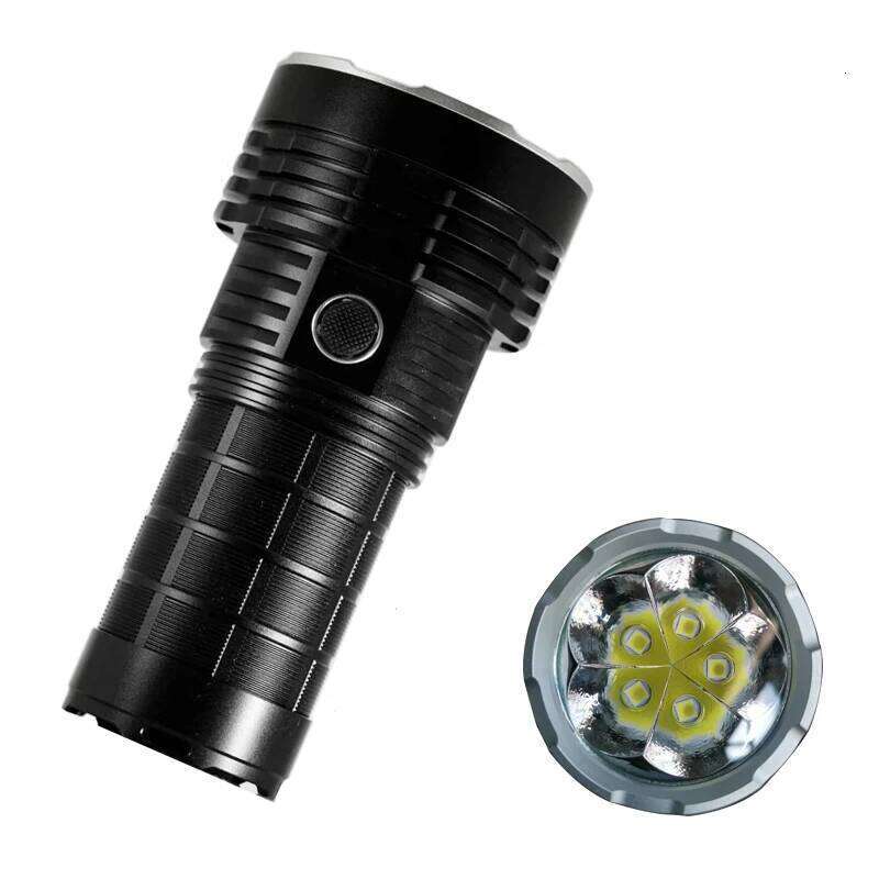 HK05 5*SFN60 30000LM 1000M Long Range Powerful LED Flashlight Type-C USB Rechargeable 3*21700 High Power Strong Flashlights Z260301
