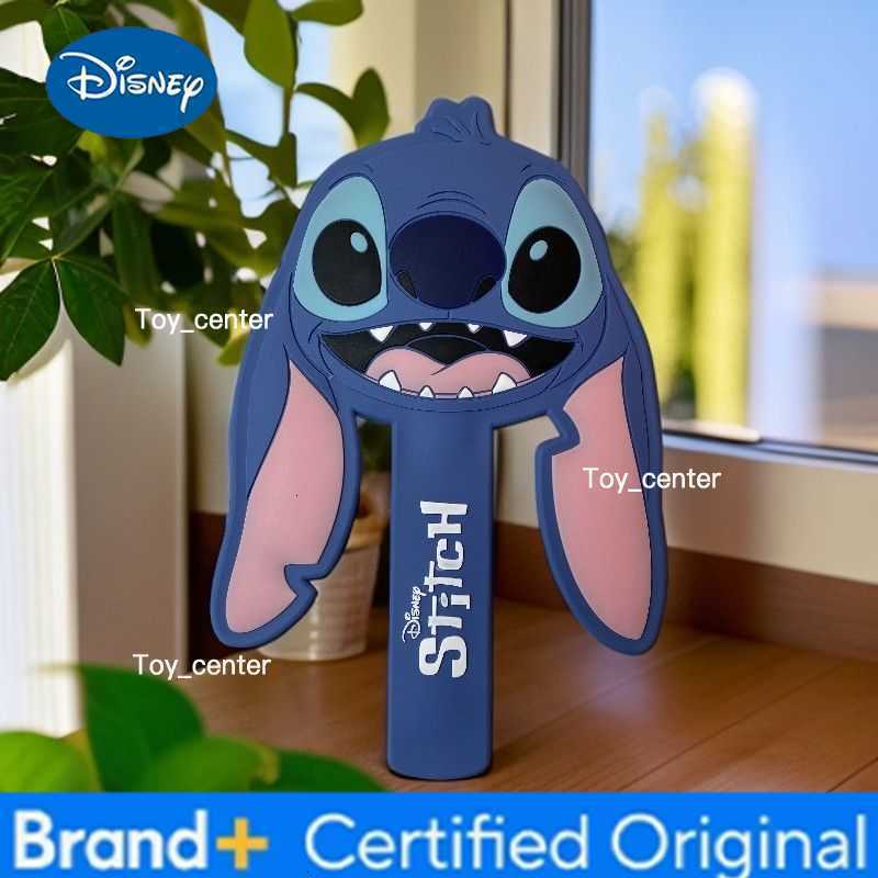 Disney Stitch Handheld Makeup Mirror Cute Cartoon Portable Cosmetic Mirror Pocket Mirrors for Daily Makeup Travel Use Girls Gift H260302