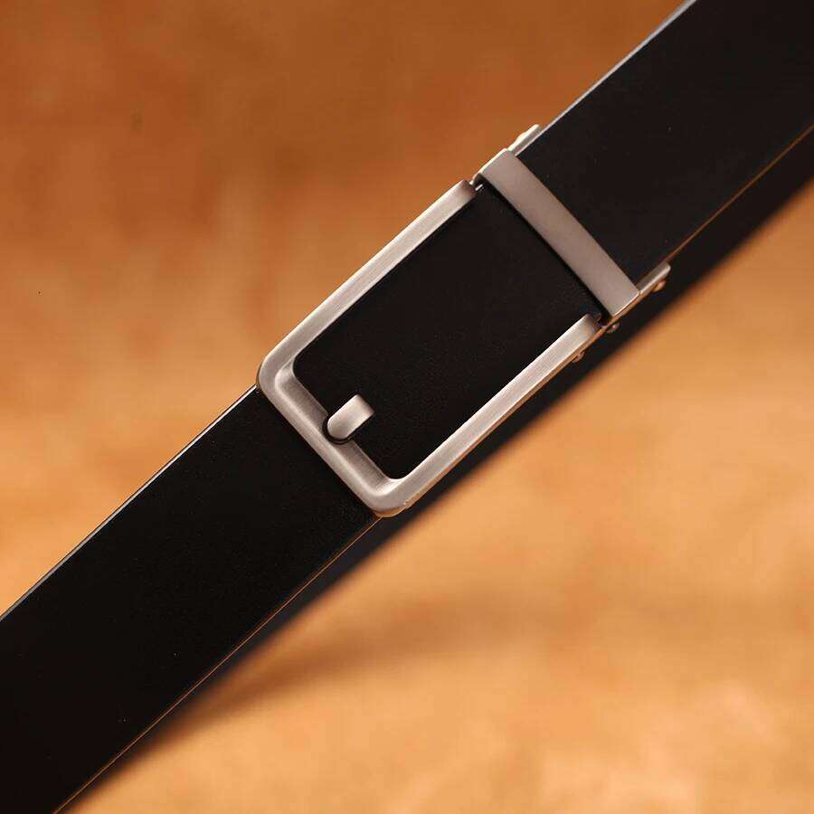New High Quality Luxury Genuine Leather Belt Designer Belts Men Automatic Buckle Business Trouser Strap Cinturones Hombre Cinto S260228