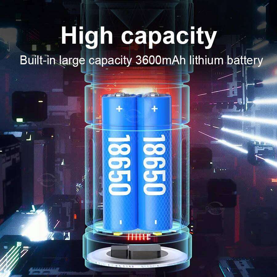 Aluminum Alloy High Power Flashlight 1900000LM Super Powerful Flashlights Waterproof Rechargeable Led Torch Outdoor Camping Z260301