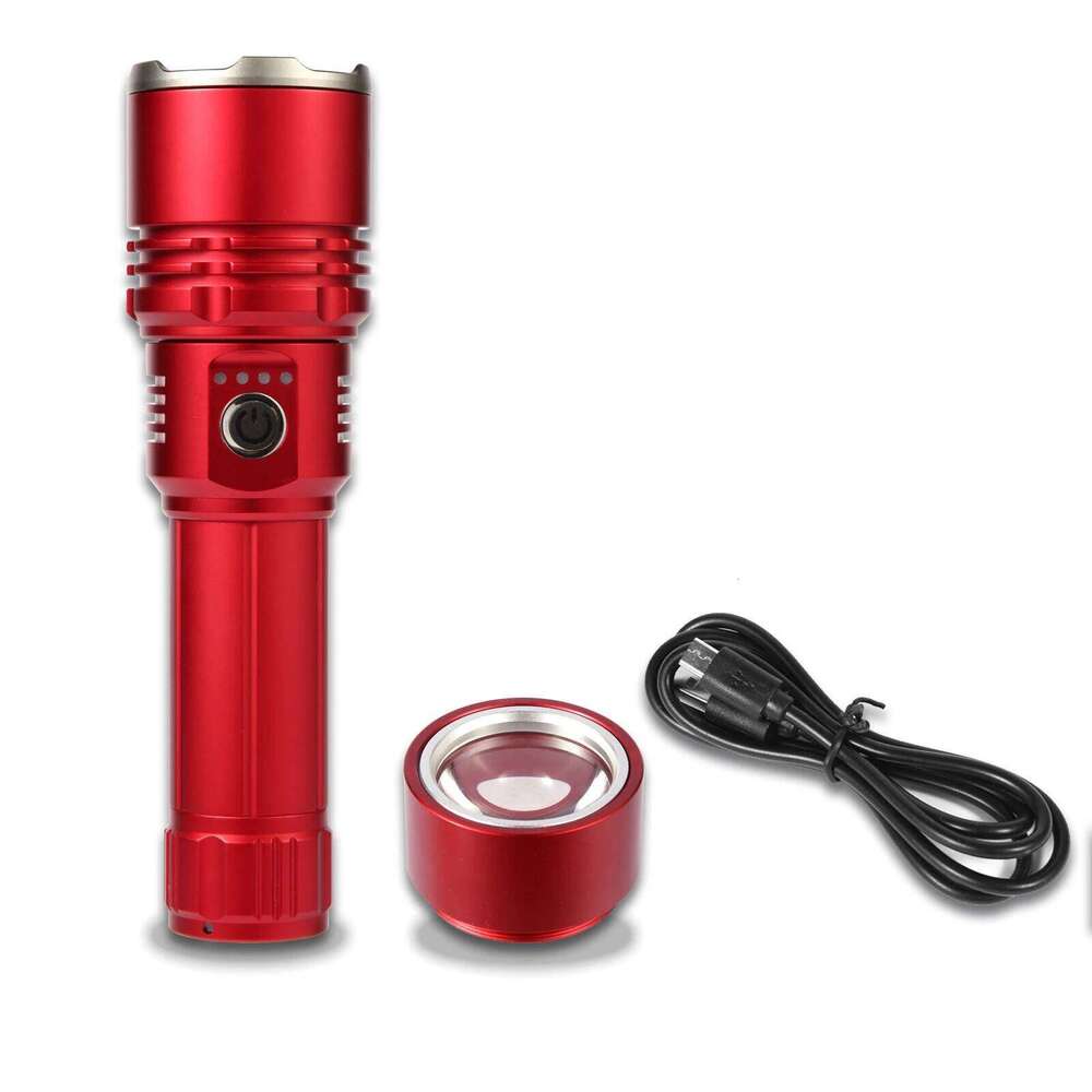 Shan bao 4000LM flashlight zoomablestrong focusing light source canignite flames plastic bagscustomizedlogo/blessing Z260301