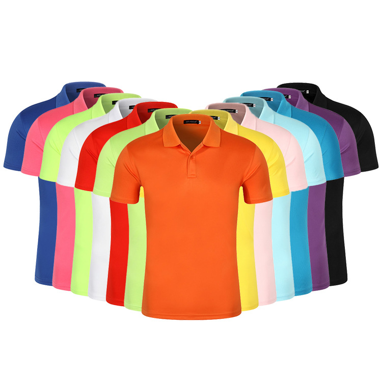 Men's Polos Customized T-shirts With Printed Front And Back Professional Your Own Text Pos Personalized Premi