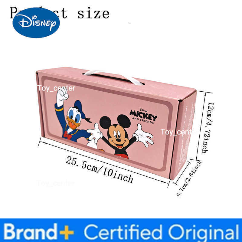 Disney 2pcs/a set cartoon Mickey Minnie and Donald Daisy ceramic bowl gift box Creative beautiful dinner party porcelain bowl H260302
