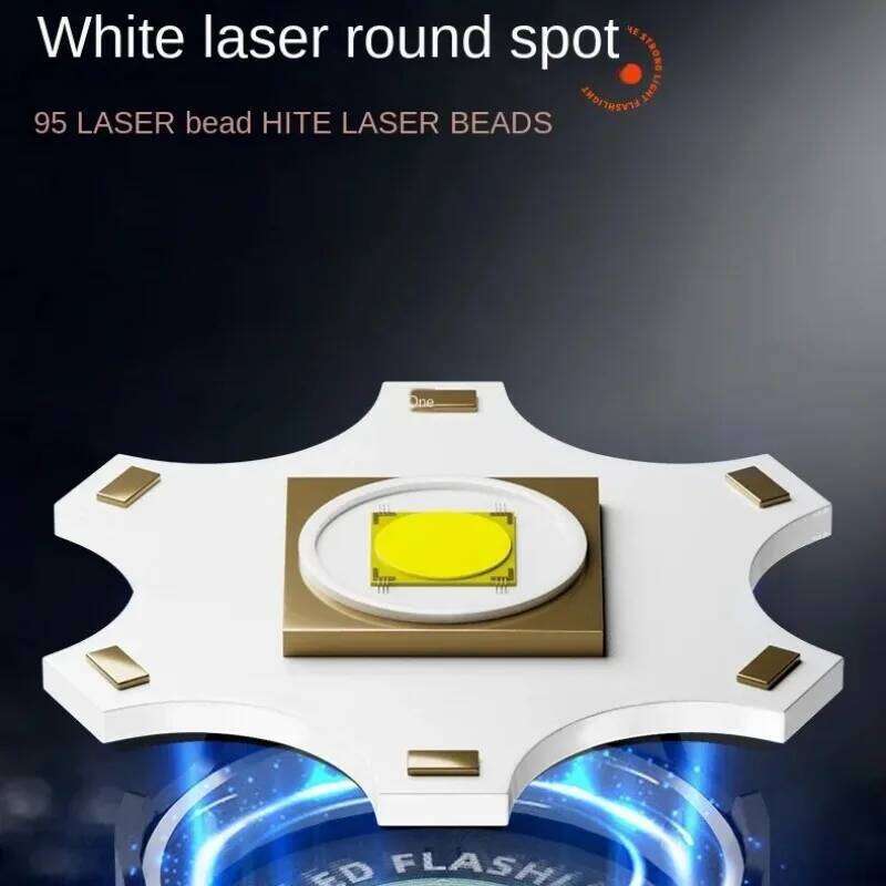 Long Range LED Flashlight Zoom Tactical Design Power Indicator Super Bright Beam Rechargeable Battery Outdoor Emergency Lighting Z260301