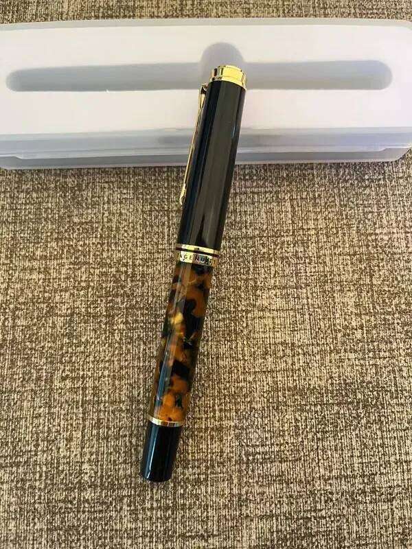 New Admok M800 Acrylic Fountain Schmidt Soft No.6/35# F/M/B 0.5/0.7MM Bock Bent Nib Inking Students Writing Gift Pen 26Y0302