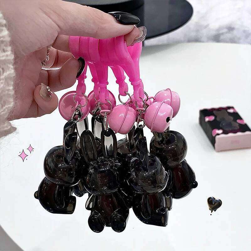 Gege bear Black Little Rabbit Water Light Lip Glaze Moisturizing Mirror Toothed Lips Autumn/Winter H260302