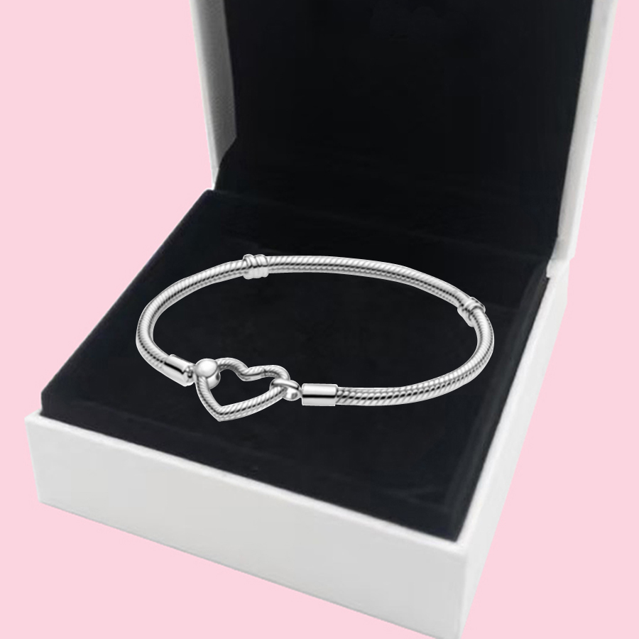 Bracelets S925 Sterling Silver Hiphop Cuban Miami Chain Bracelets Men Women With BOX Authentic Birthday Gift Christmas Jewelry Bracelets