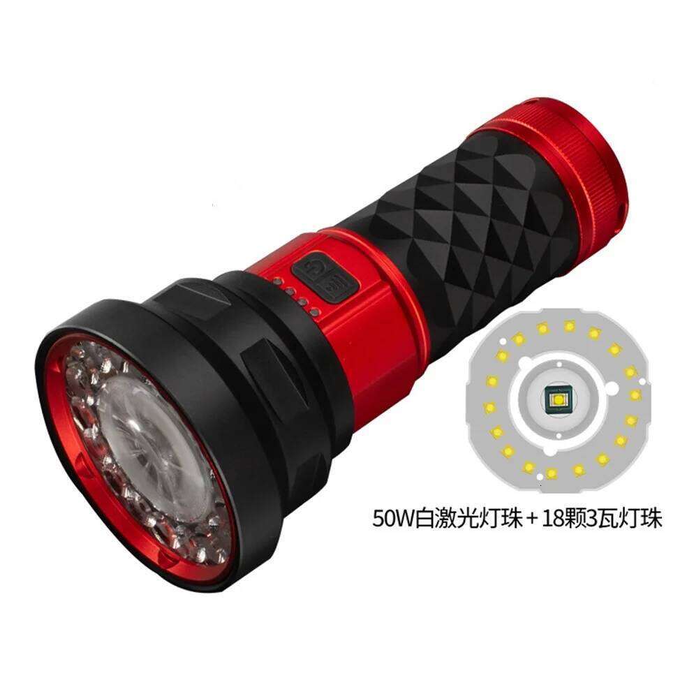 Convoy Ultra Powerf Flashlight 18LED +1 LEP 6000lm Multi Light Lighting for Outdoor Exploration Search Rescue Patrol Z260301
