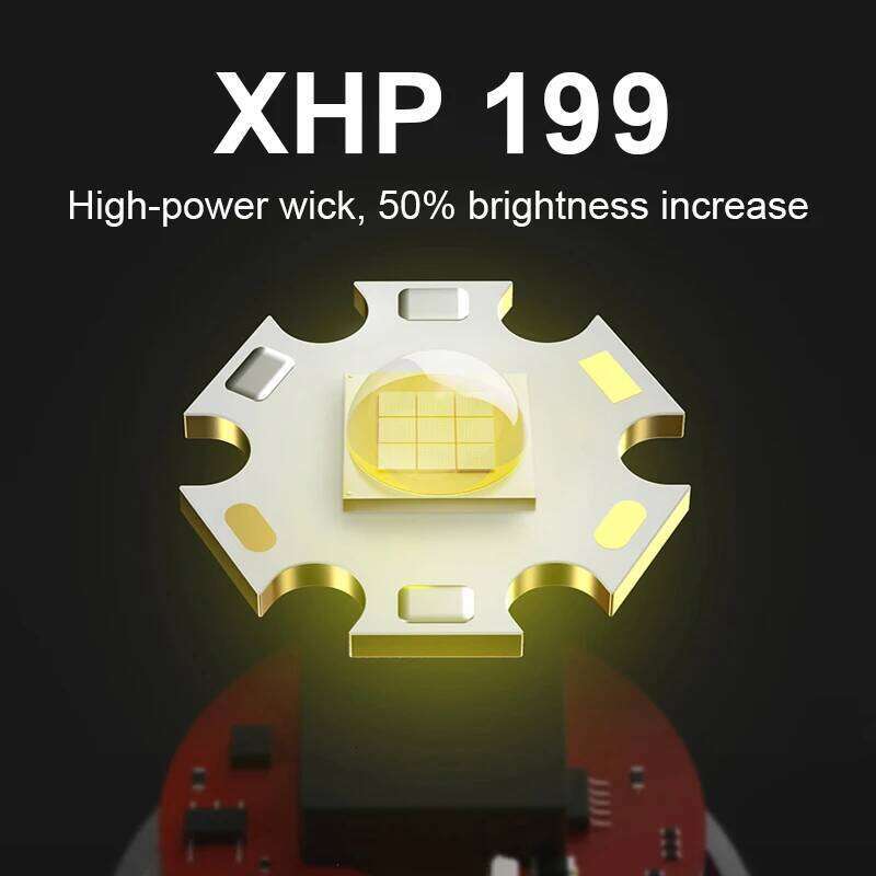 Super XHP199 Most Powerful Rechargeable LED Torch Light XHP160 XHP90 High Power Flashlight 18650 Tactical Lantern Z260301