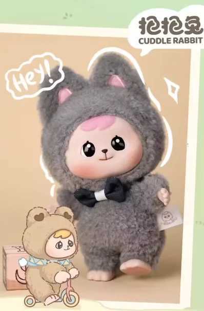 New Bao-ao Hug Series Blind Box Toy Kawaii Vinyl Face Joint Movable Fashion Doll Collection Ornament Doll Surprise Birthday GiftT260302