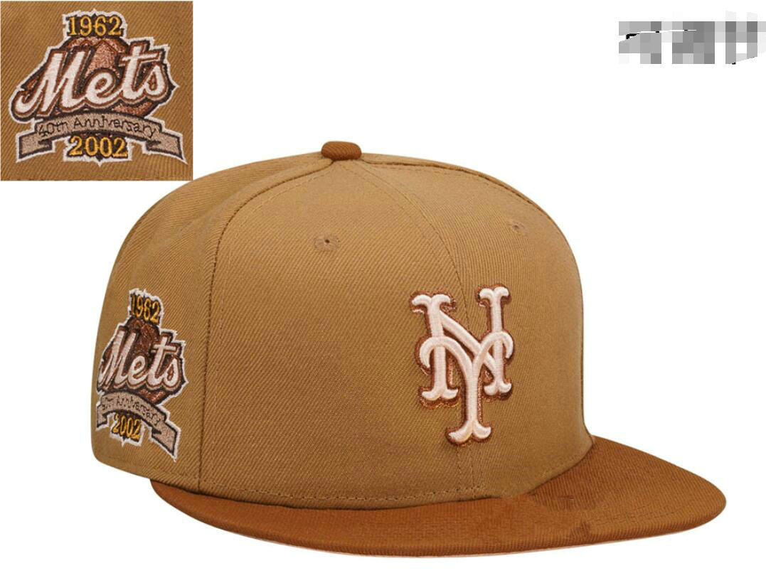 2026 Men's Classic cap Mets Flat Peak 2025 World series Snapback Strapback Heart Full Size Closed Caps Fashion Hip Hop Women Baseball Sports All Team Fitted Hats a21