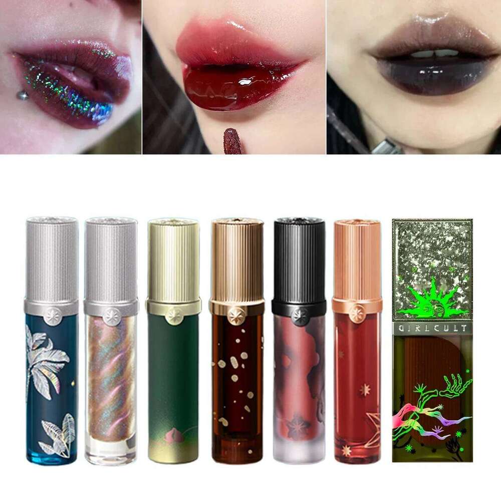 Girlcult Cyberpunk Mirror Shine Liquid Gloss 3.5ml Transfer Proof Waterproof Hydrating Long Lasting Lip Lacquer for Women H260302
