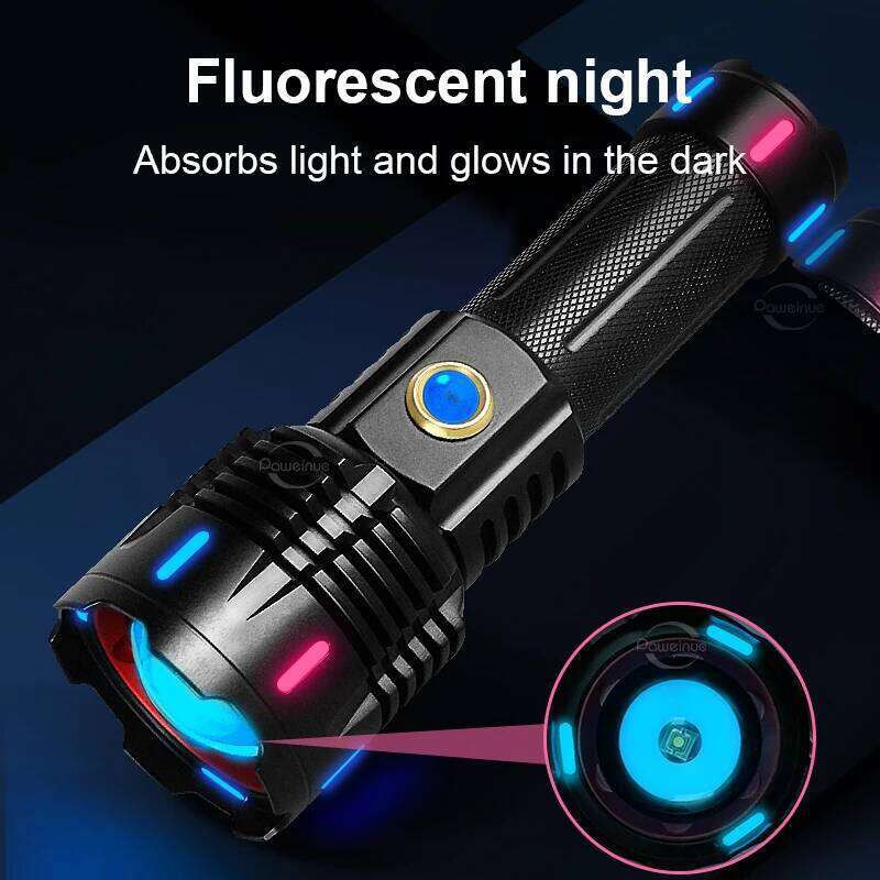 Newest Super Powerful 800W Rechargeable Torch Light 3500 Meters High Power LED Flashlight XHP360 Tactical Lantern Z260301